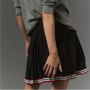 NWT Anthro Pleated Mini Skirt